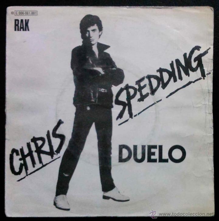 Discos de vinilo: CHRIS SPEDDING - DUELO - SINGLE EDICI&Oacute;N ESPA&Ntilde;OLA - Foto 1