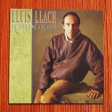 Discos de vinilo: LLUIS LLACH - 18 ANYS DE CANÇONS - LP MUY RARO 1986. Lote 41033883