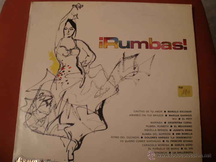 Discos de vinilo: RUMBAS - Foto 1