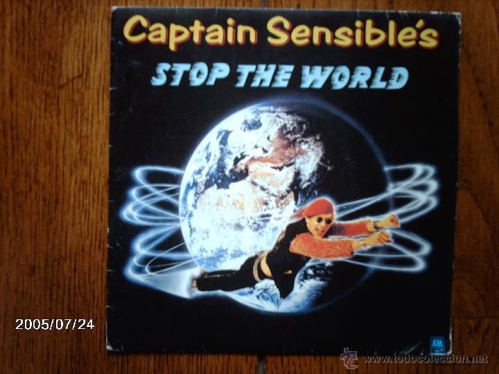 Discos de vinilo: captain sensible  -  stop the world  +  back to school ? - Foto 1