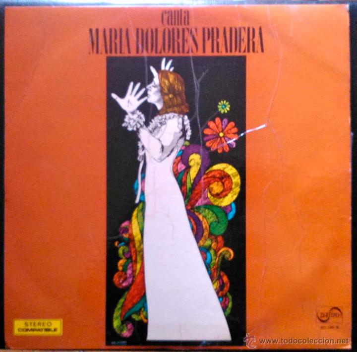 Discos de vinilo: MAR&Iacute;A DOLORES PRADERA CANTA - LP - Foto 1