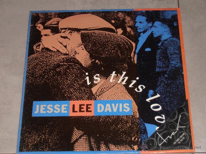 Discos de vinilo: JESSE LEE DAVIS - IS THIS LOVE - MAXI - Foto 1