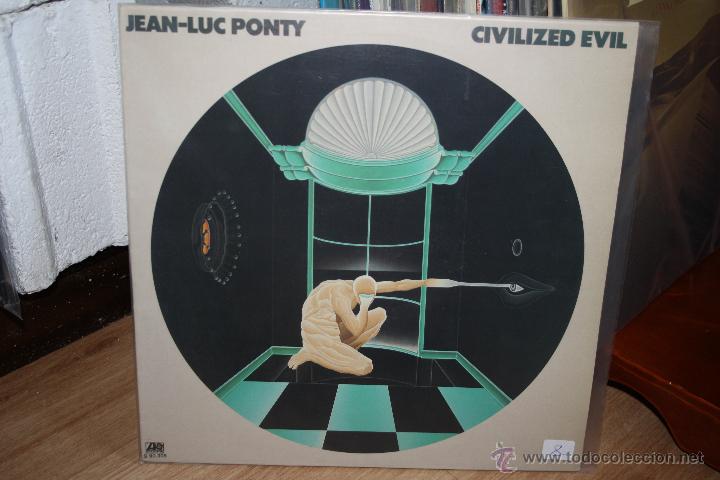 Discos de vinilo: JEAN LUC PONTY, CIVILIZED EVIL , LP - Foto 1