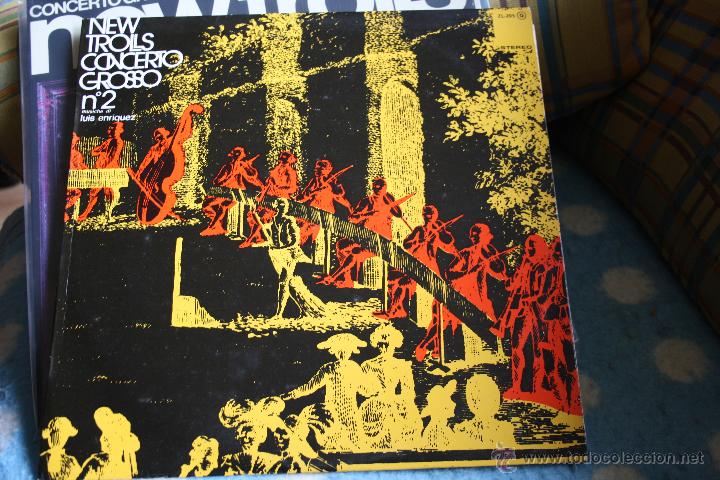 Discos de vinilo: NEW TROLLS, CONCERTO GROSSO N&ordm;2, LP - Foto 1