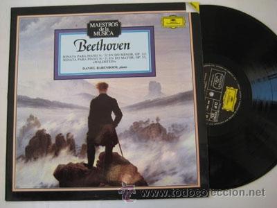 Discos de vinilo: Antiguo Vinilo : MAESTROS DE LA M&Uacute;SICA: BEETHOVEN : Sonata para piano n&ordm; 32 en Do Menor, Op.111, S