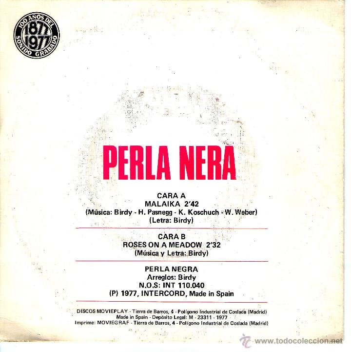 Discos de vinilo: MALAIKA PERLA NERA - Foto 2