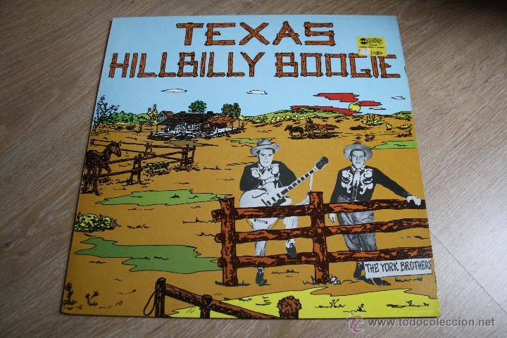 Discos de vinilo: TEXAS HILLBILLY BOOGIE, (ROCKABILLY) LP - Foto 1