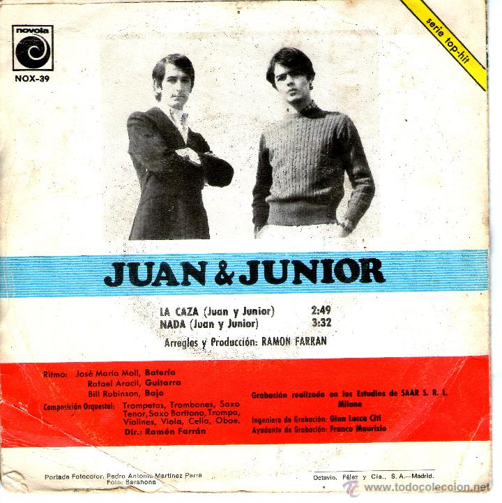 Discos de vinilo: JUAN & JUNIOR - Foto 2