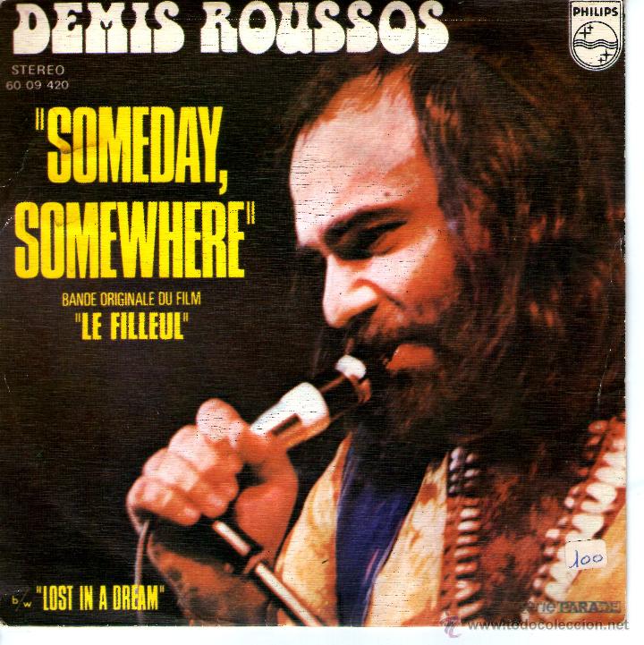 Discos de vinilo: DEMIS ROUSSOS SOMEDAY - Foto 1