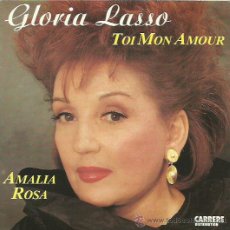 Discos de vinilo: GLORIA LASO SINGLE SELLO CARRERE EDITADO EN FRANCIA . Lote 41080815