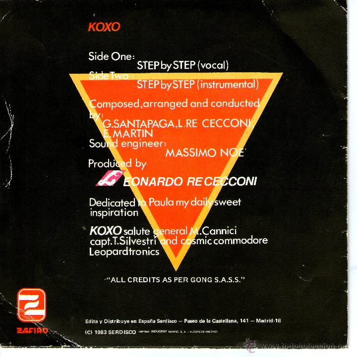 Discos de vinilo: KOXO STEP BY STEP - Foto 2