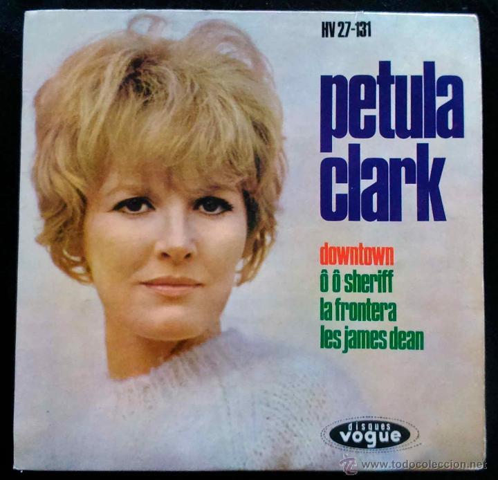 Discos de vinilo: PETULA CLARK, DOWNTOWN - EP ESPA&Ntilde;A - Foto 1
