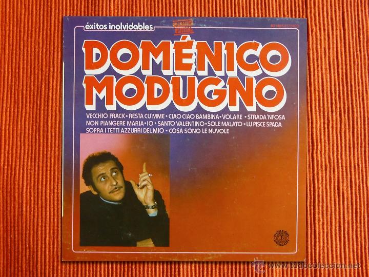 Discos de vinilo: DOMENICO MODUGNO - EXITOS INOLVIDABLES - LP - Foto 1