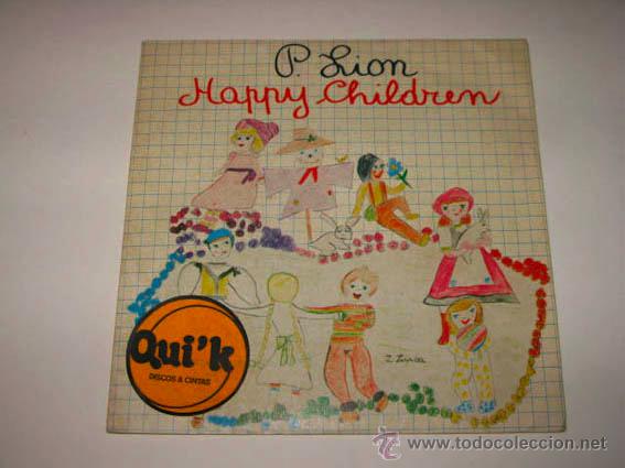Discos de vinilo: Single P. LION, Happy Children - Foto 1