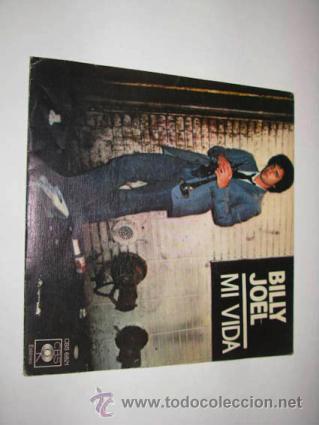 Discos de vinilo: Single BILLY JOEL, Mi vida - Foto 1