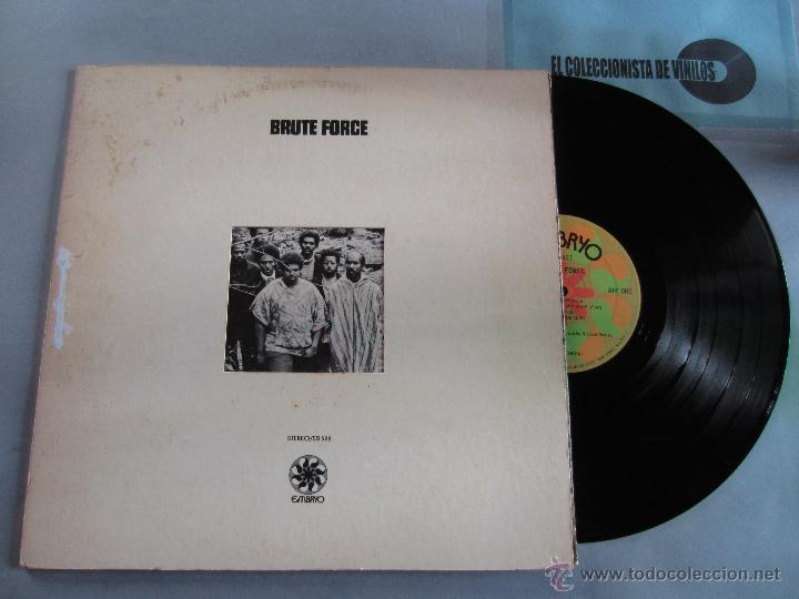 Discos de vinilo: BRUTE FORCE / BRUTE FORCE LP EMBRIO 1970 VINILO - Foto 1