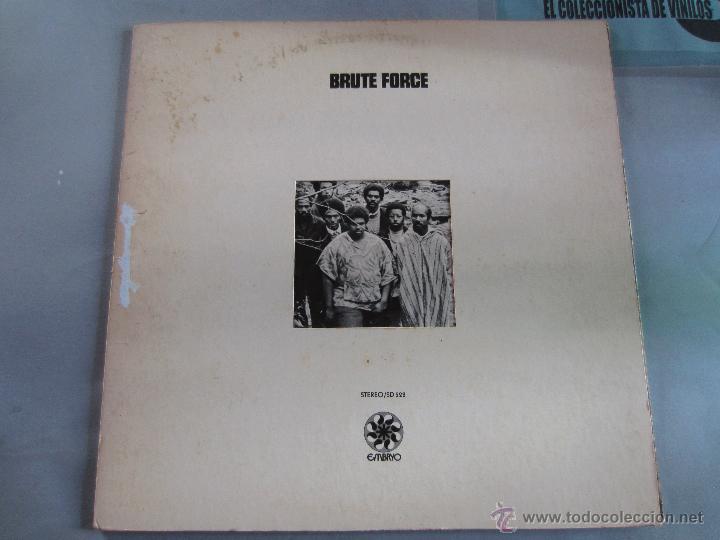 Discos de vinilo: BRUTE FORCE / BRUTE FORCE LP EMBRIO 1970 VINILO - Foto 4