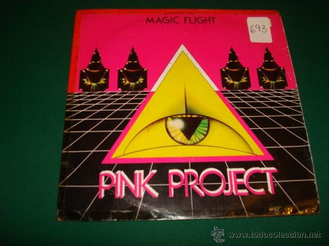 Discos de vinilo: PINK PROJECT- MAGIC FLIGHT- SINGLE PROMO- 124 - Foto 1