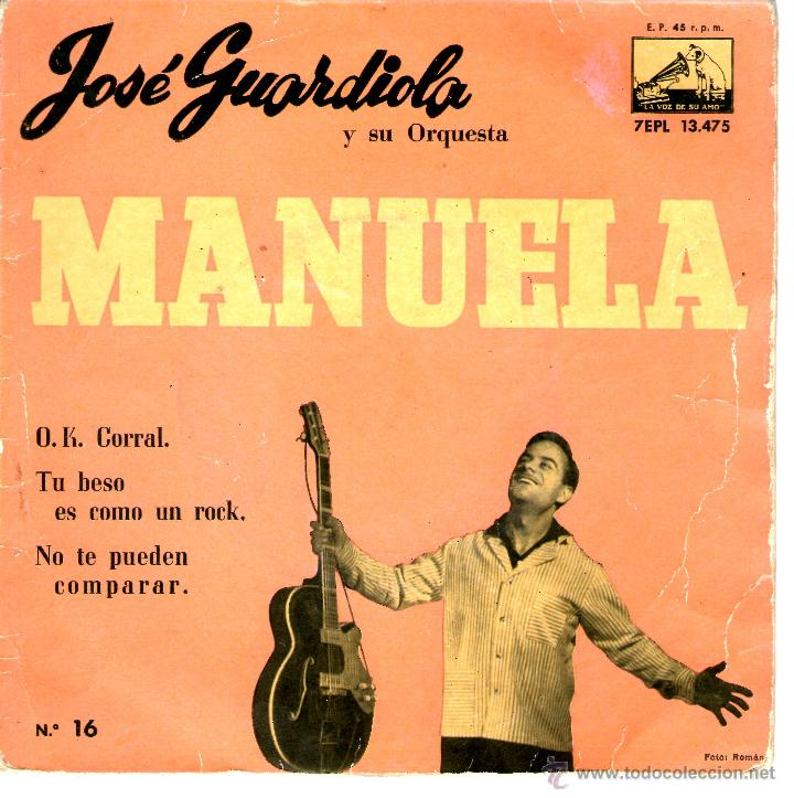 Discos de vinilo: JOSE GUARDIOLA MANUELA - Foto 1