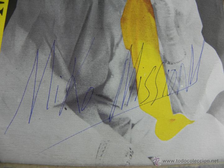 Discos de vinilo: MIKO MISSION -SINGLE 1986 -IMPECABLE Y FIRMADO - Foto 2
