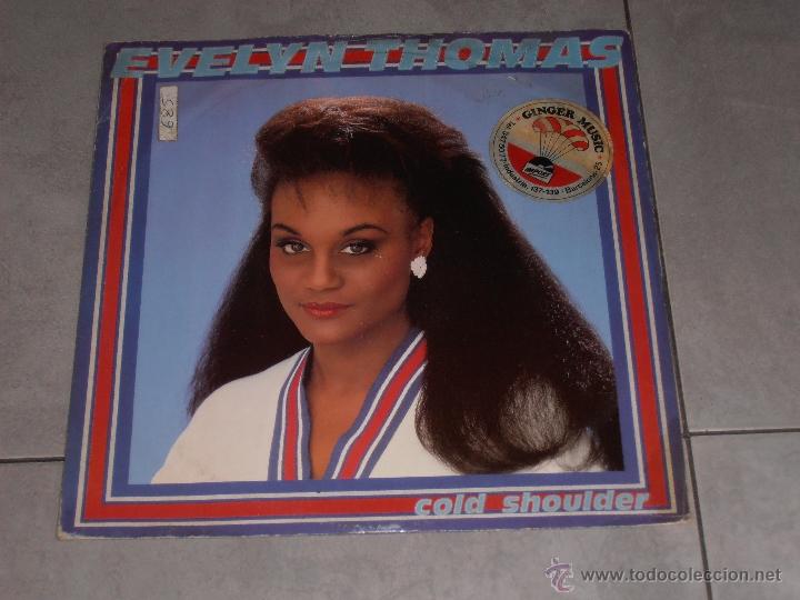Discos de vinilo: EVELYN THOMAS - COLD SHOULDER - UK - MAXI - Foto 1