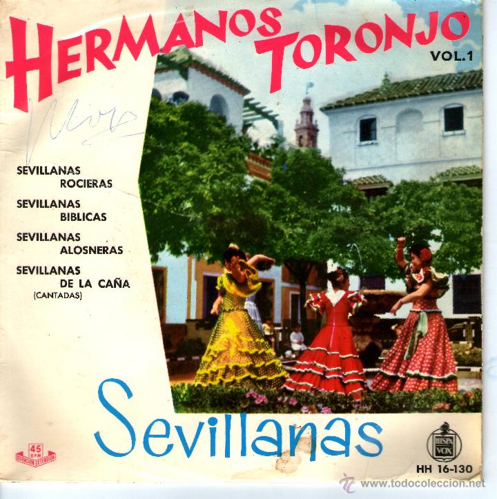 Discos de vinilo: HERMANOS TORONJO VOL 1 - Foto 1