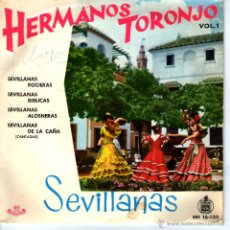 Discos de vinilo: HERMANOS TORONJO VOL 1
