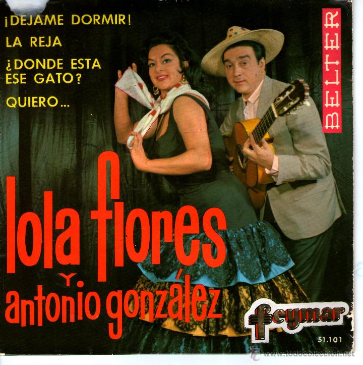 Discos de vinilo: LOLA FLORES Y ANTONIO GONZALEZ - Foto 1