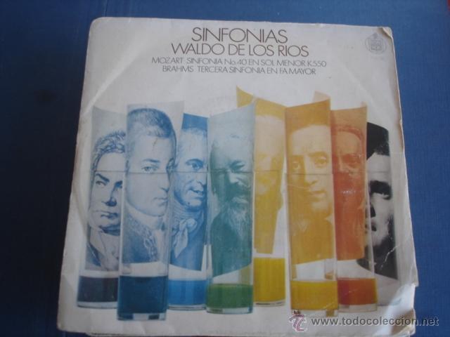 Discos de vinilo: WALDO DE LOS RIOS  SINFONIAS - Foto 1
