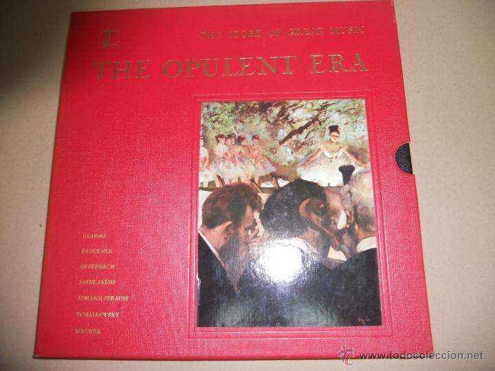 Discos de vinilo: THE STORY OF GREAT MUSIC (CAJA CON 4 LP'S + LIBRETO) THE OPULENT ERA A&Ntilde;O 1966 - EDICION U.S.A.