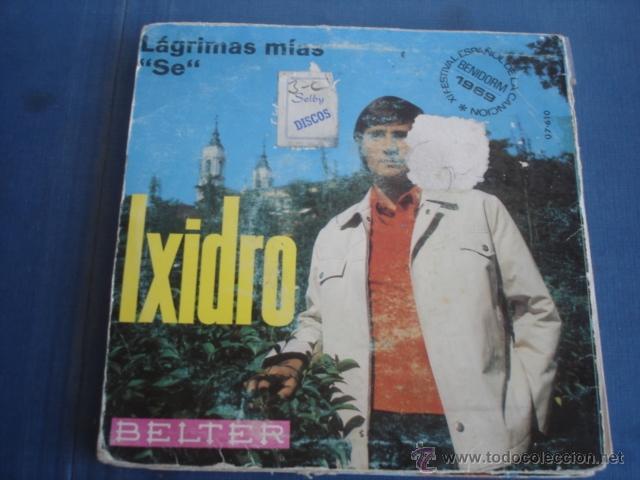 Discos de vinilo: IXIDRO LAGRIMAS MIAS - SE - Foto 2