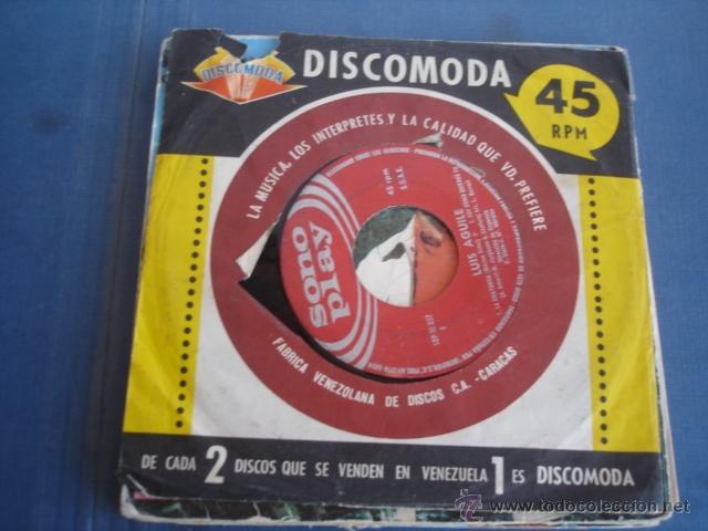 Discos de vinilo: LUIS AGUILE 4 Canciones Para El Verano - Foto 2