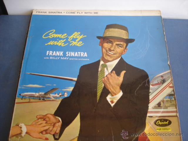 Discos de vinilo: FRANK SINATRA COME FLY WITH ME  (SOLO CARPETA) - Foto 1