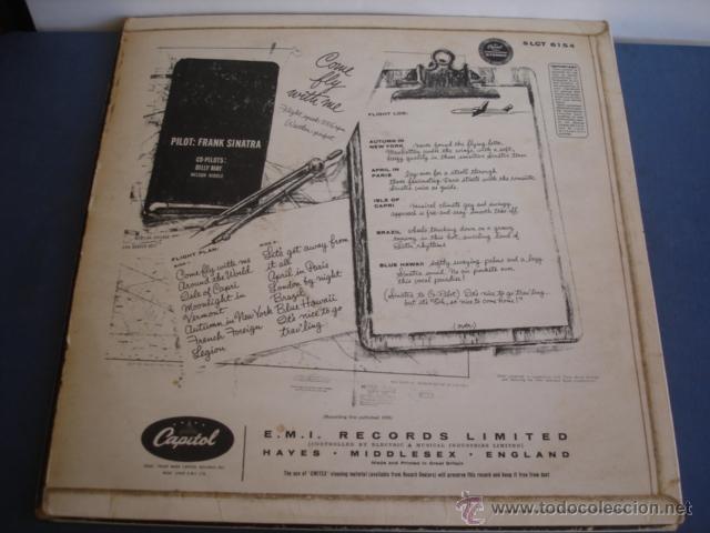 Discos de vinilo: FRANK SINATRA COME FLY WITH ME  (SOLO CARPETA) - Foto 2
