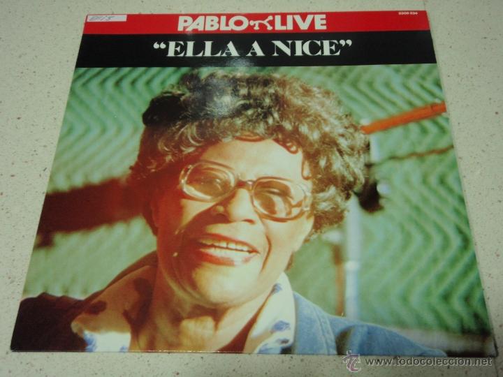 Discos de vinilo: Ella Fitzgerald ?&ndash; Ella &Agrave; Nice GERMANY 1983 PABLO LIVE - Foto 1
