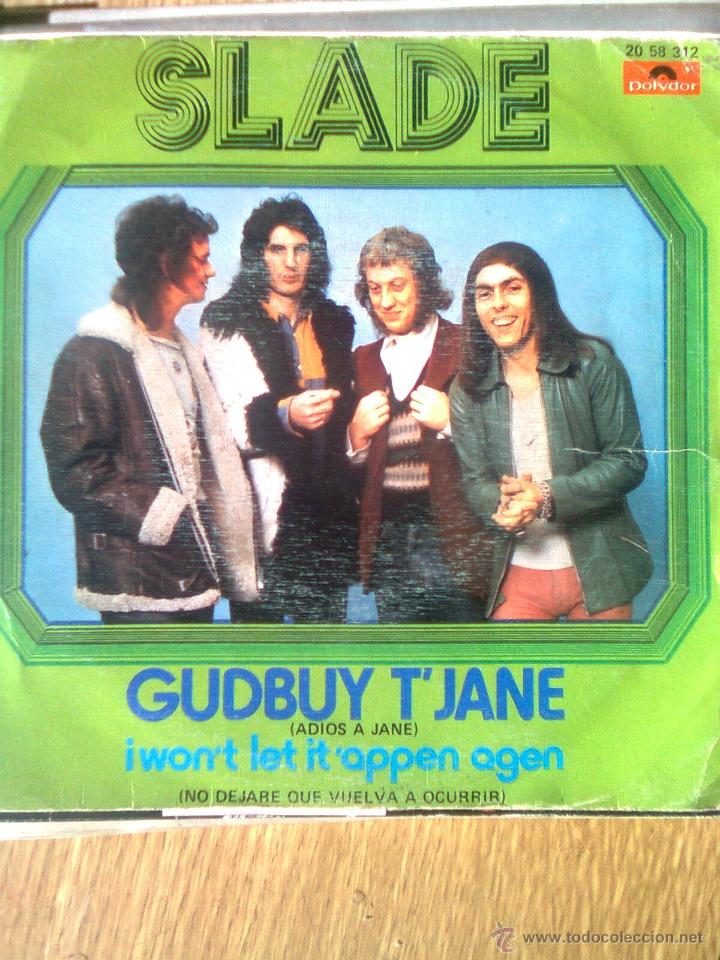 Discos de vinilo: Slade - Gudbuy t&acute;Jane + 1 (Polydor, 1972) - Foto 1