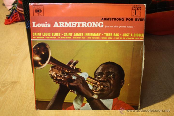 Discos de vinil: LOUIS AMSTRONG, FOR EVER, LP