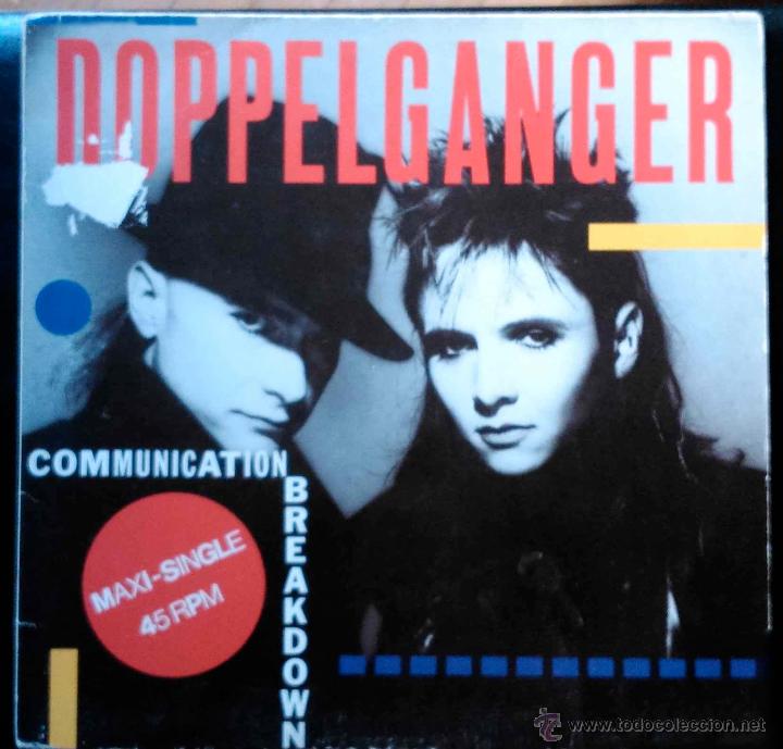 Discos de vinilo: DOPPELGANGER, COMMUNICATION BREAKDOWN - MAXI SINGLE 3 TEMAS - Foto 1