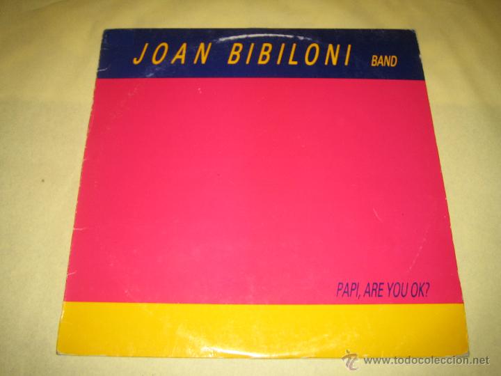 Discos de vinilo: JOAN BIBILONI BAND - 1986 - Foto 1