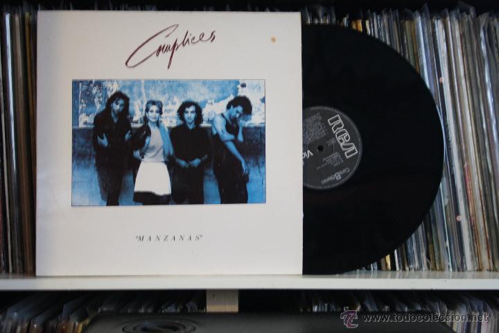 Discos de vinilo: COMPLICES, MANZANAS, 1&ordm; DISCO 1&ordm; EDICION, LP - Foto 1