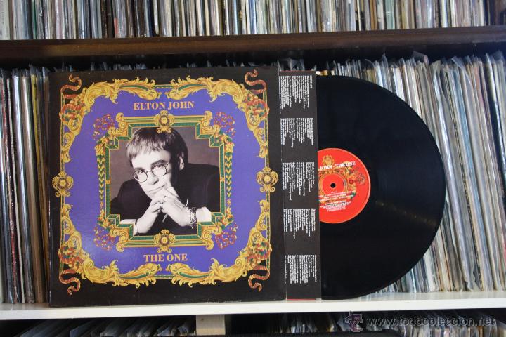 Discos de vinilo: ELTON JOHN, THE ONE, 92, LP - Foto 1