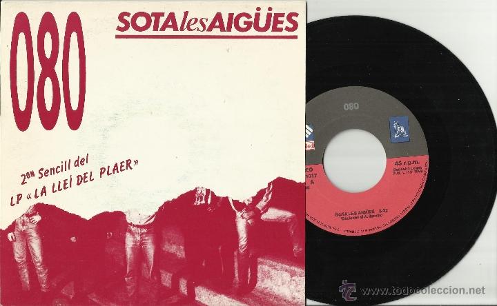 Discos de vinilo: 080 single sota les aigues espa&ntilde;a 1990 - Foto 1