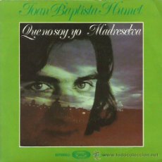 Discos de vinilo: JOAN BAPTISTA SINGLE SELLO MOBYEPLAY AÑO 1975