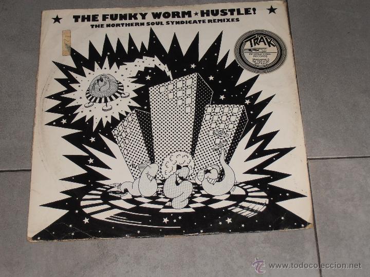 Discos de vinilo: FUNKY WORN - HUSTLE - MAXI - Foto 1