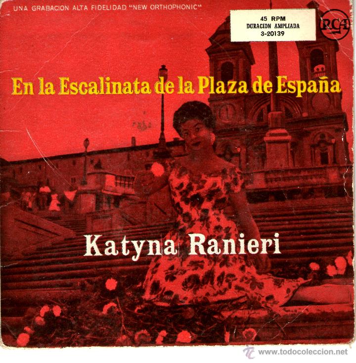Discos de vinilo: KATYNA RANIERI, EN LA ESCALINATA DE LA PLAZA DE ESPA&Ntilde;A - Foto 1