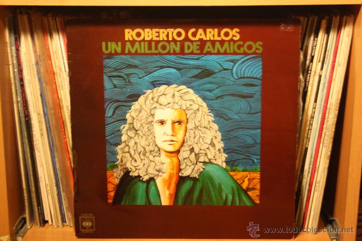 Discos de vinilo: ROBERTO CARLOS, UN MILLON DE AMIGOS, LP - Foto 1