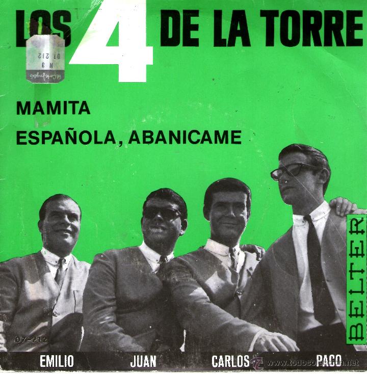 Discos de vinilo: LOS 4 DE LA TORRE MAMITA - Foto 1