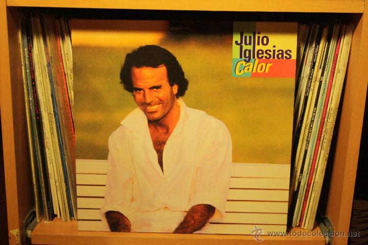 Discos de vinilo: JULIO IGLESIAS, CALOR, LP - Foto 1