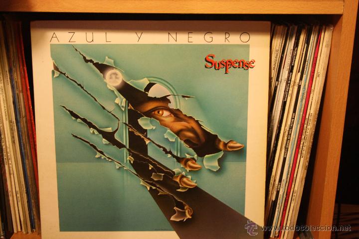 Discos de vinilo: AZUL Y NEGRO, SUSPENSE, 84, LP - Foto 1