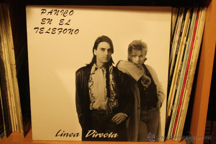 Discos de vinilo: PANICO EN EL TELEFONO, LINEA DIRECTA, LP - Foto 1